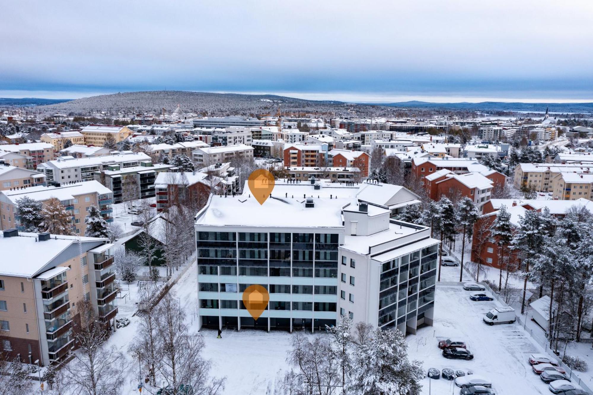 Bellarova Apartments Evakkotie Рованиеми Екстериор снимка